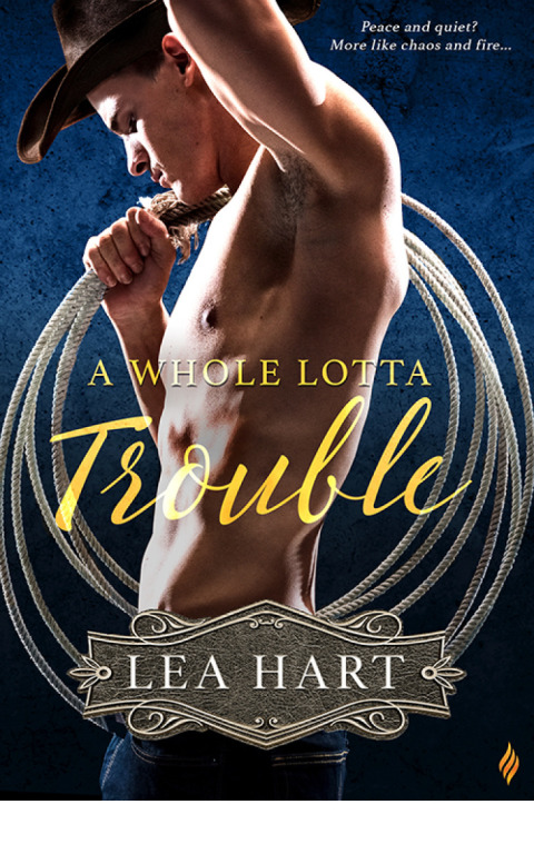 Cover image for book A Whole Lotta Trouble