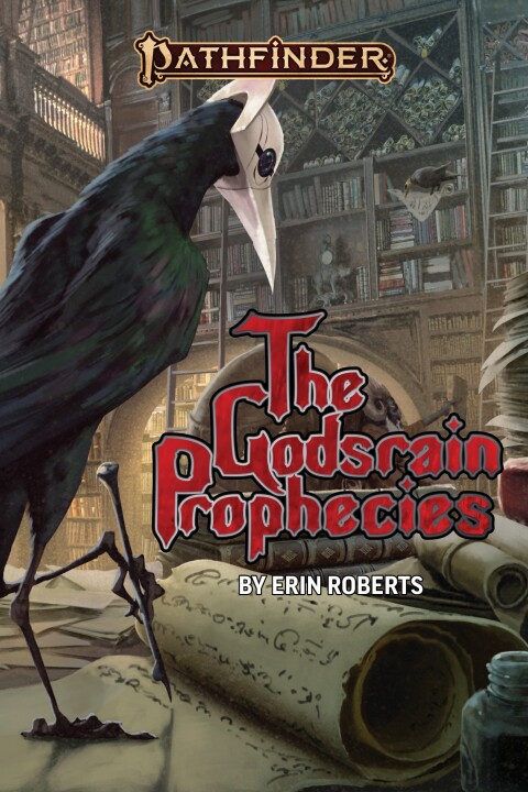 Cover image for book Pathfinder: The Godsrain Prophecies