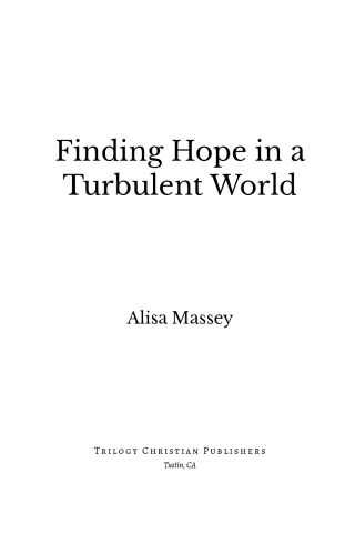 Finding Hope in a Turbulent World