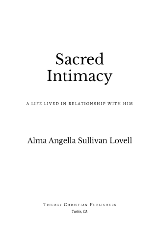Sacred Intimacy
