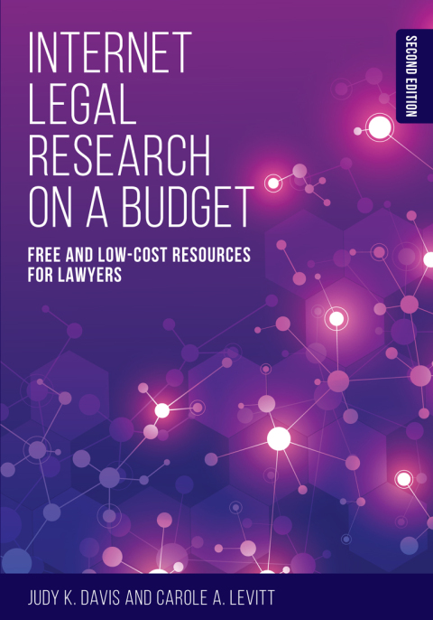 Cover image for book Internet Legal Research on a Budget