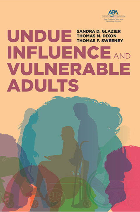 Cover image for book Undue Influence and Vulnerable Adults