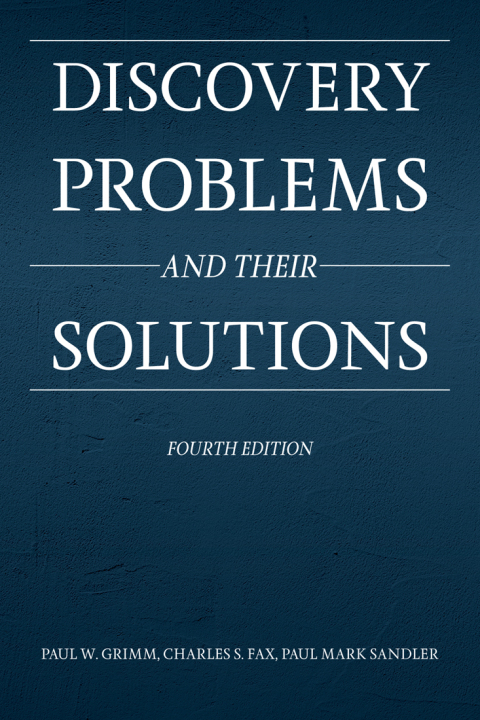 Cover image for book Discovery Problems and Their Solutions, Fourth Edition