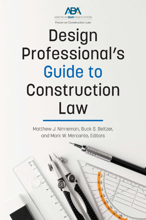 Cover image for book Design Professional's Guide to Construction Law