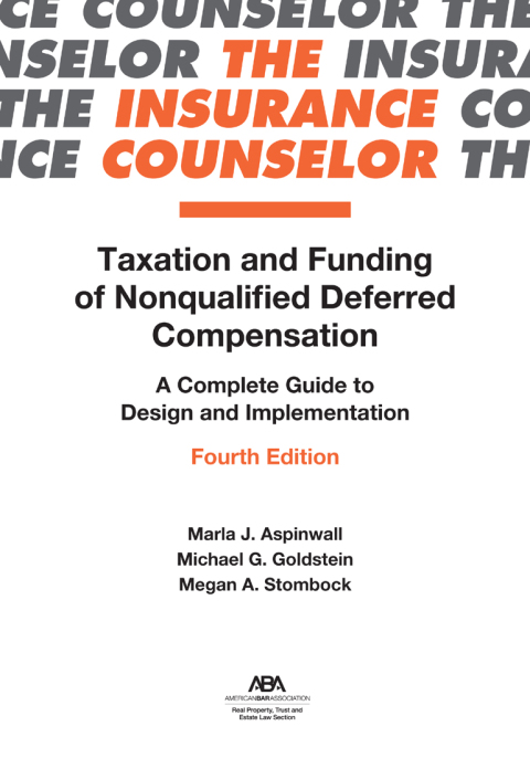Cover image for book Taxation and Funding of Nonqualified Deferred Compensation