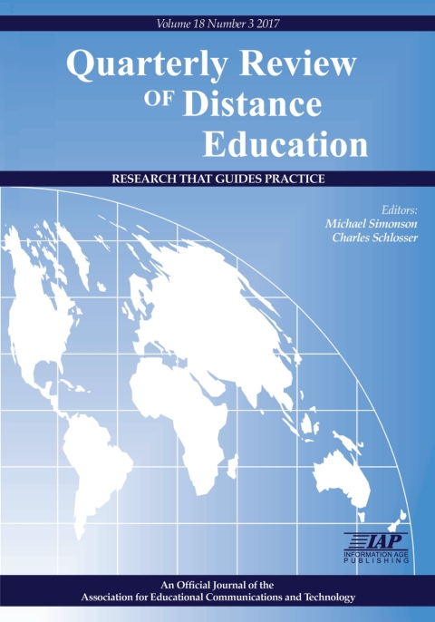 Cover image for book Quarterly Review of Distance Education: Volume 18 #3