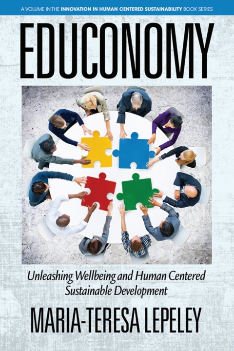 Cover image for book EDUCONOMY. Unleashing Wellbeing and Human Centered Sustainable Development