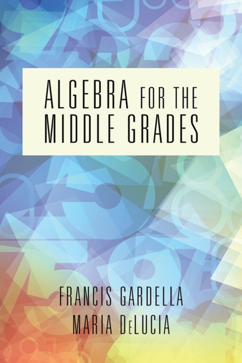 Cover image for book Algebra for the Middle Grades