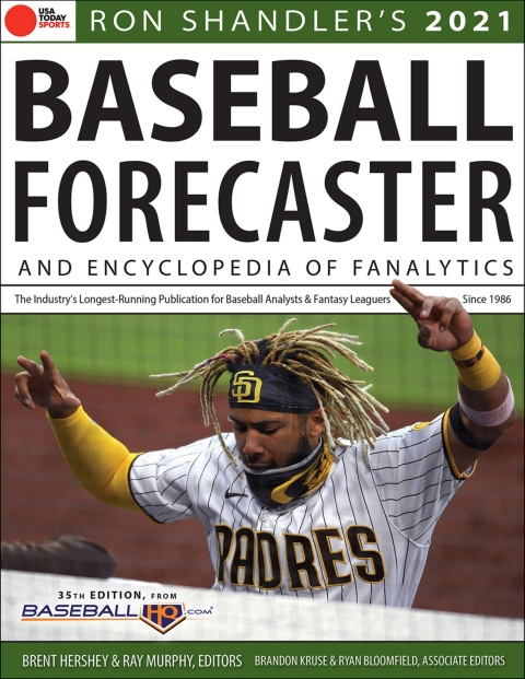 Cover image for book Ron Shandler's 2021 Baseball Forecaster