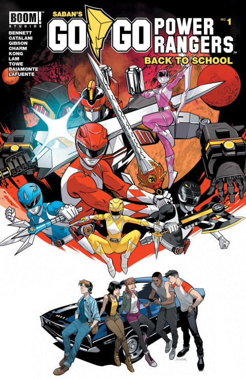 Cover image for book Saban's Go Go Power Rangers: Back to School #1