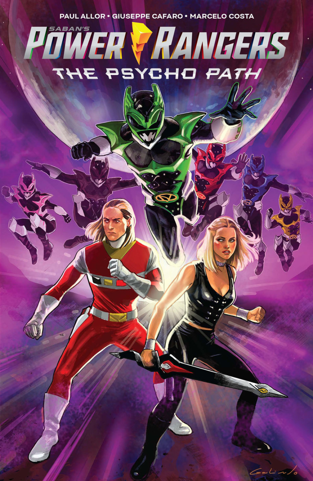 Reflowable Saban's Power Rangers Original Graphic Novel: The Psycho Path; $14.42