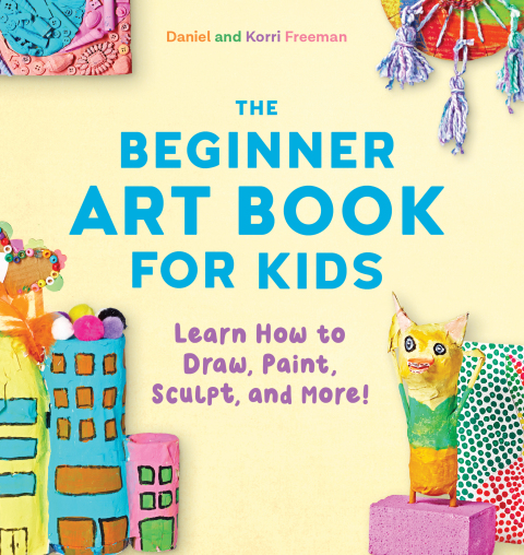 Cover image for book The Beginner Art Book for Kids