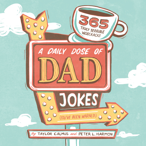 Cover image for book A Daily Dose of Dad Jokes