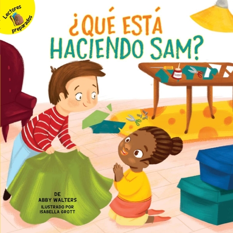 Cover image for book ¿Qué está haciendo Sam?