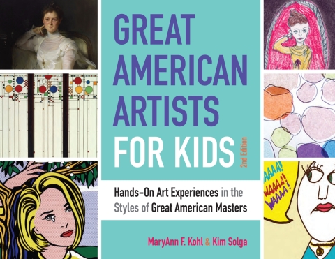 Cover image for book Great American Artists for Kids