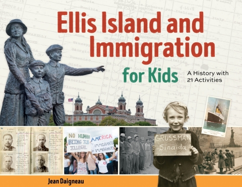 Cover image for book Ellis Island and Immigration for Kids