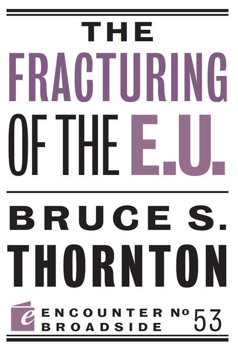Cover image for book The Fracturing of the E.U.