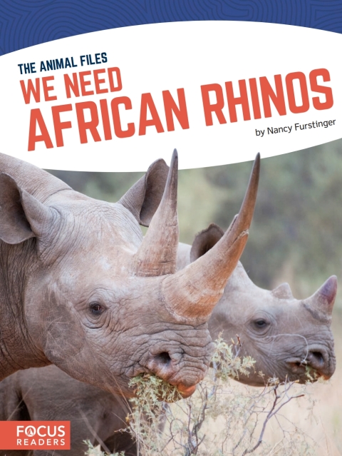 Cover image for book We Need African Rhinos
