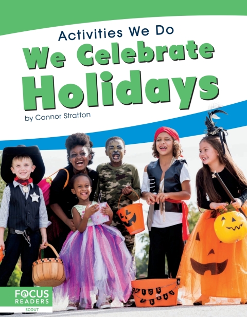 Cover image for book We Celebrate Holidays