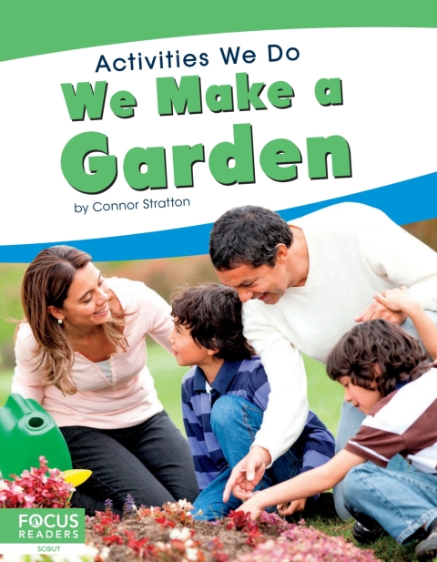 Cover image for book We Make a Garden