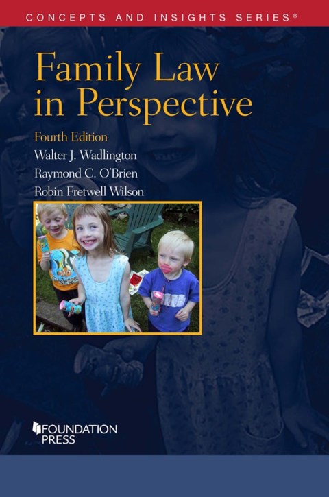 Cover image for book Wadlington, O'Brien, and Wilson's Family Law in Perspective