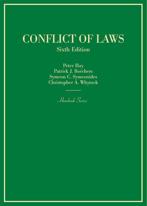 Cover image for book Hay, Borchers, Symeonides, and Whytock's Conflict of Laws