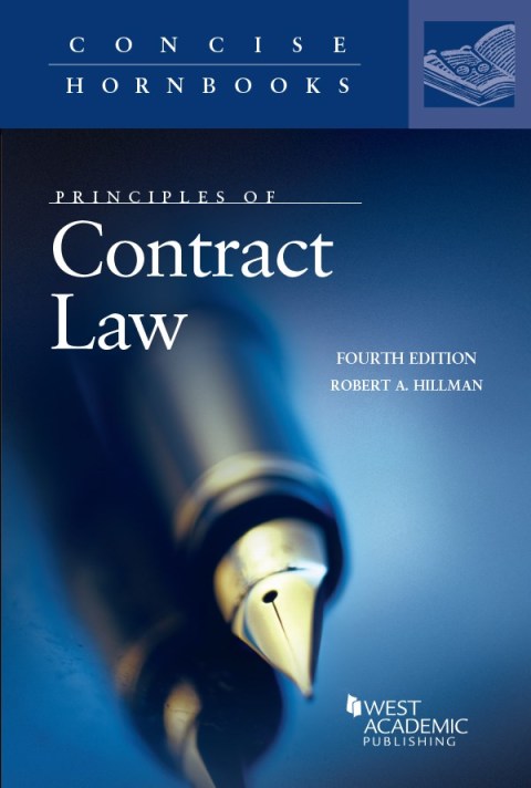 Cover image for book Hillman's Principles of Contract Law