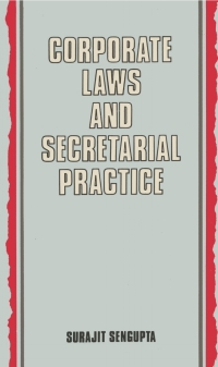 Cover image: Corporate Laws and Secretarial Practice 9781642875522