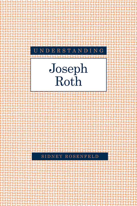 Cover image for book Understanding Joseph Roth