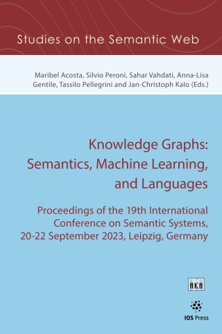 Knowledge Graphs: Semantics, Machine Learning, and Languages