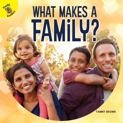 Cover image for book What Makes a Family?