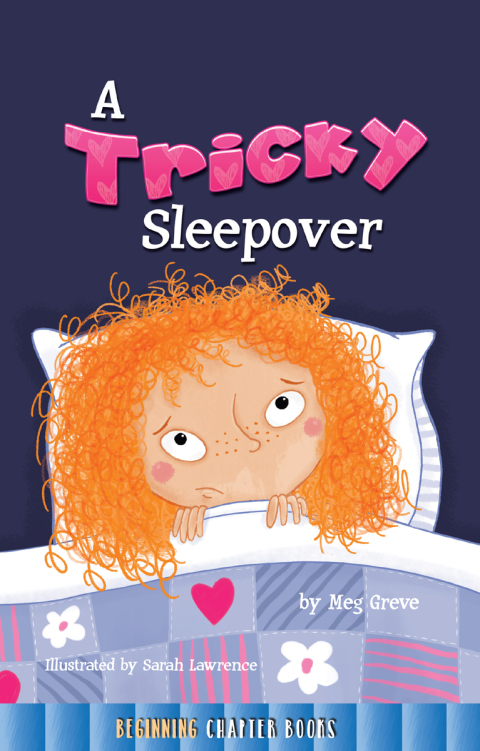 Cover image for book A Tricky Sleepover