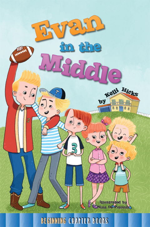 Cover image for book Evan in the Middle