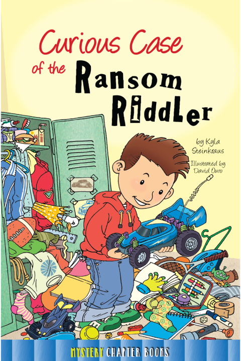 Cover image for book Curious Case of the Ransom Riddler