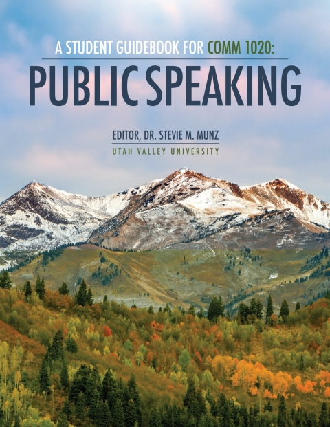 Cover image for book A Student Guidebook for COMM 1020: Public Speaking