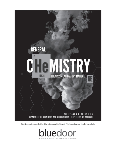 Cover image for book CHEM 132 GEN CHEM (VS)