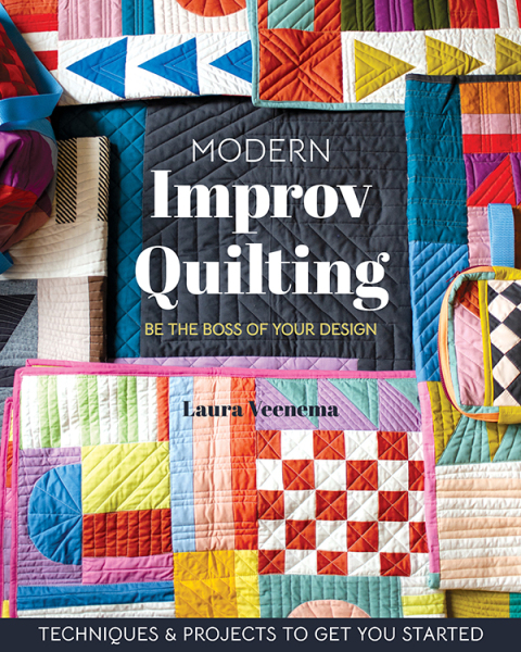 Cover image for book Modern Improv Quilting