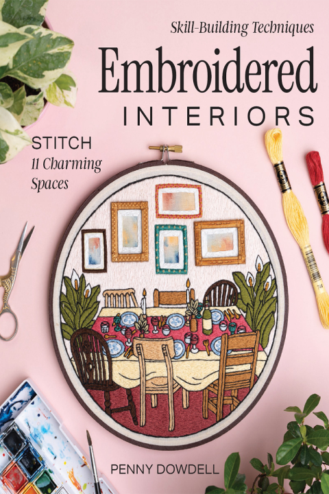 Cover image for book Embroidered Interiors