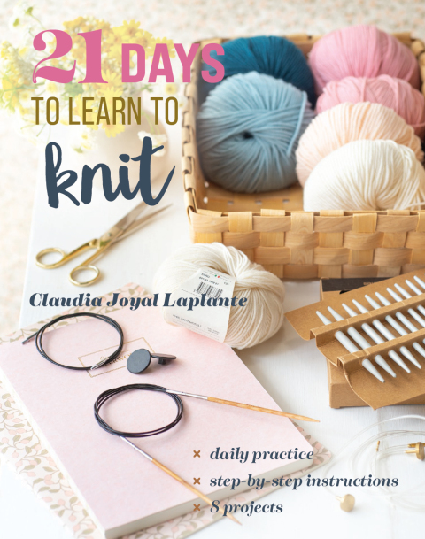 Cover image for book 21 Days to Learn to Knit