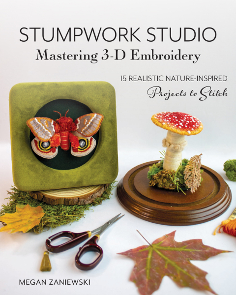 Cover image for book Stumpwork Studio—Mastering 3-D Embroidery