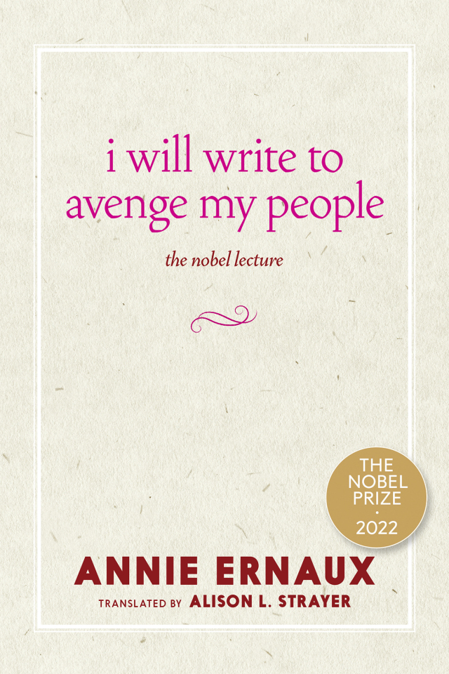 I Will Write to Avenge My People