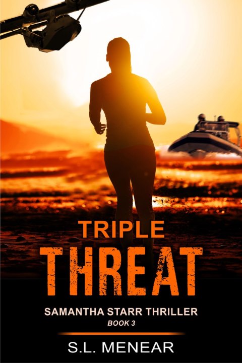 Cover image for book Triple Threat (A Samantha Starr Thriller, Book 3)
