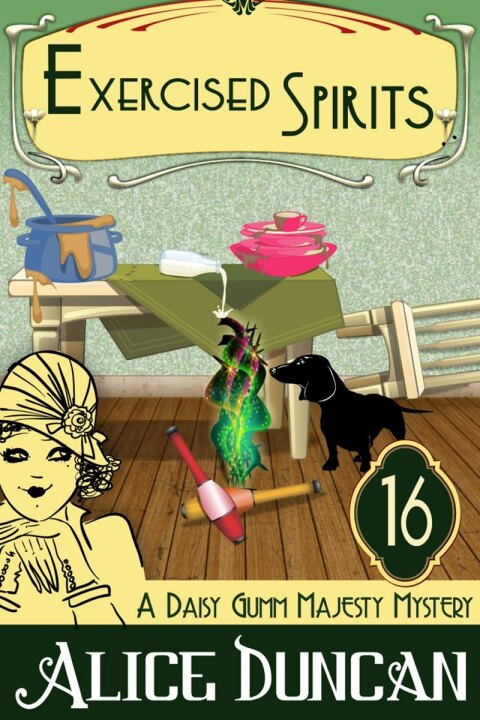 Cover image for book Exercised Spirits (A Daisy Gumm Majesty Mystery, Book 16)