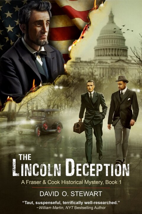 Cover image for book The Lincoln Deception (A Fraser and Cook Historical Mystery, Book 1)