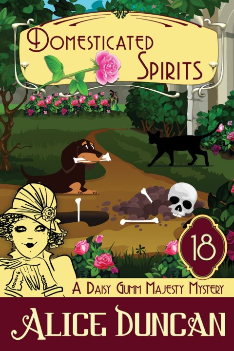 Cover image for book Domesticated Spirits (A Daisy Gumm Majesty Mystery, Book 18)