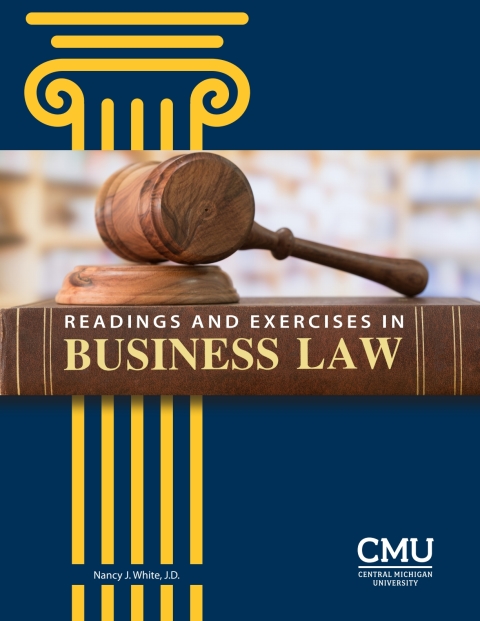 Cover image for book Readings and Exercises in Business Law