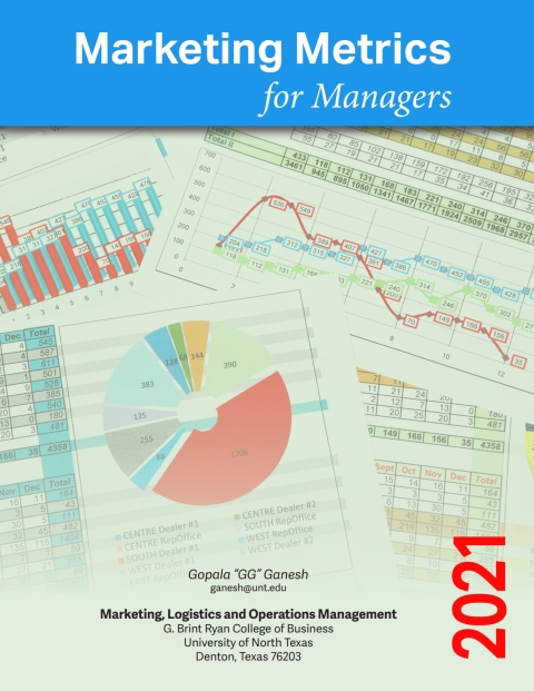 Cover image for book Marketing Metrics for Managers—2021