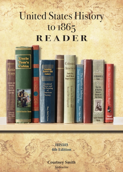 Cover image for book United States History to 1865 Reader