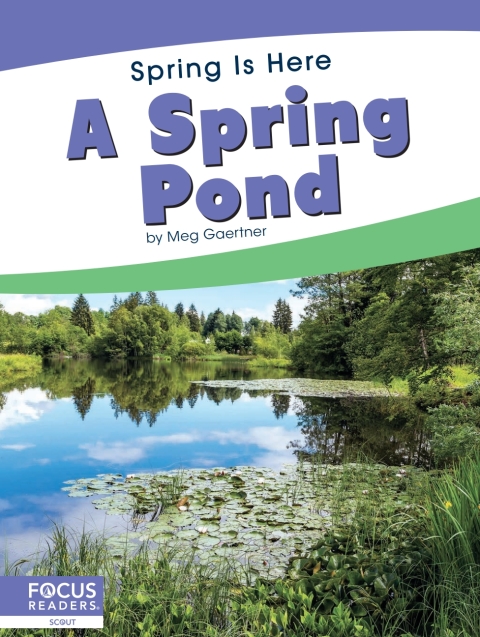 Cover image for book A Spring Pond