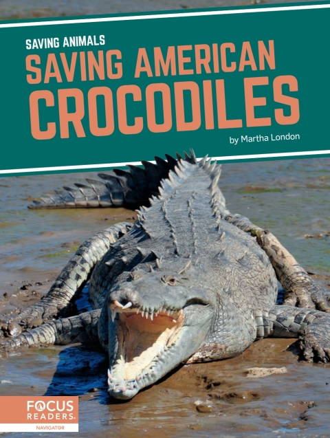 Cover image for book Saving American Crocodiles